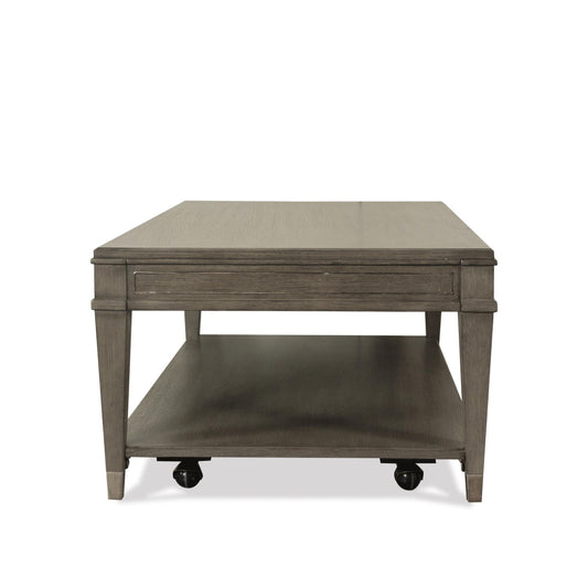 Dara Two - Rectangular Coffee Table - Gray Wash
