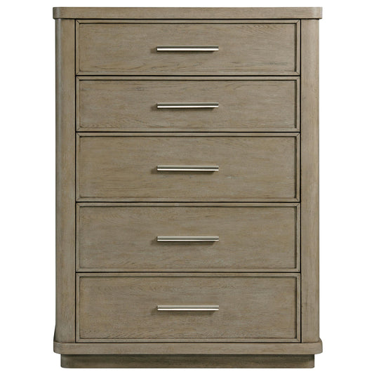 Pasadena - 5 Drawer Chest - Light Brown