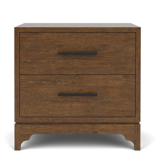 Calhoun - 2-Drawer Nightstand - Whiskey Oak