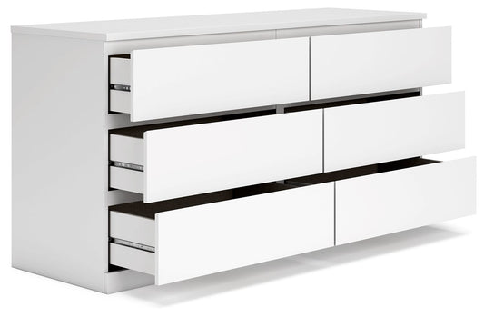 Onita - Six Drawer Dresser - White