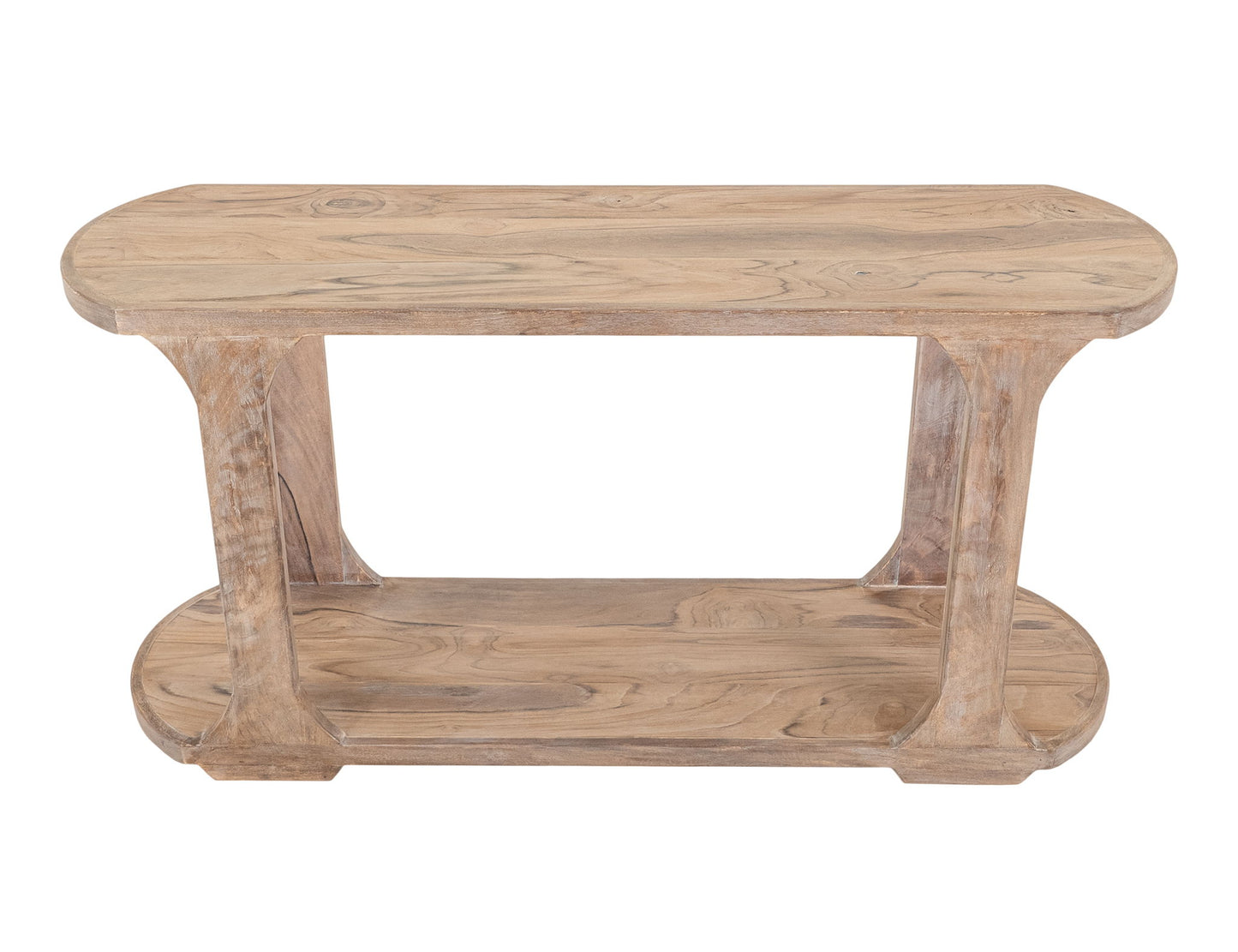 White Balam - Sofa Table - Ivory White