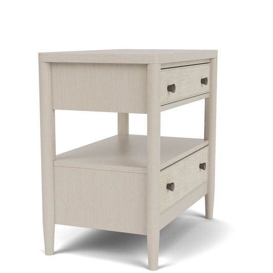 Laguna - 2 Drawer Nightstand - Beige