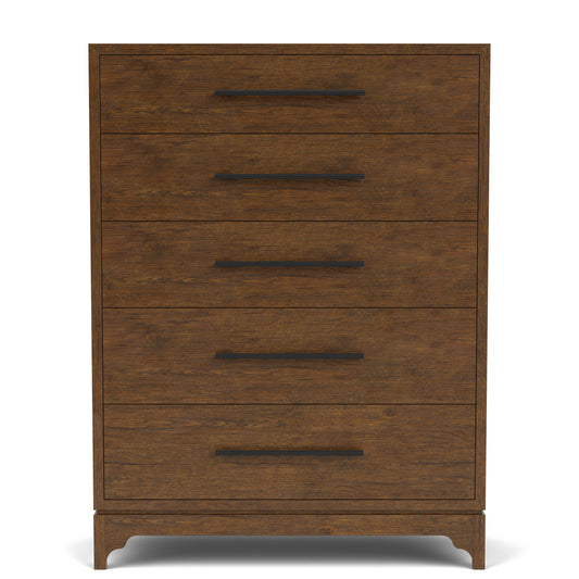 Calhoun - 5-Drawer Chest - Whiskey Oak