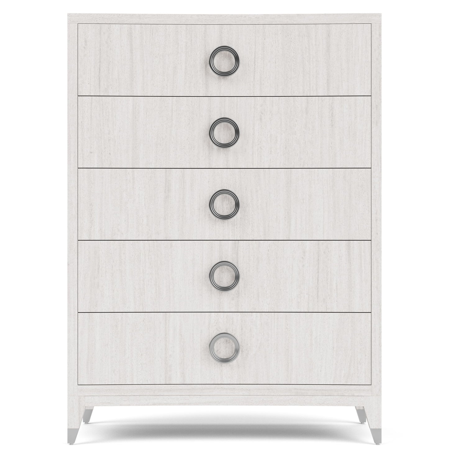 Hepburn - Five Drawer Chest - White