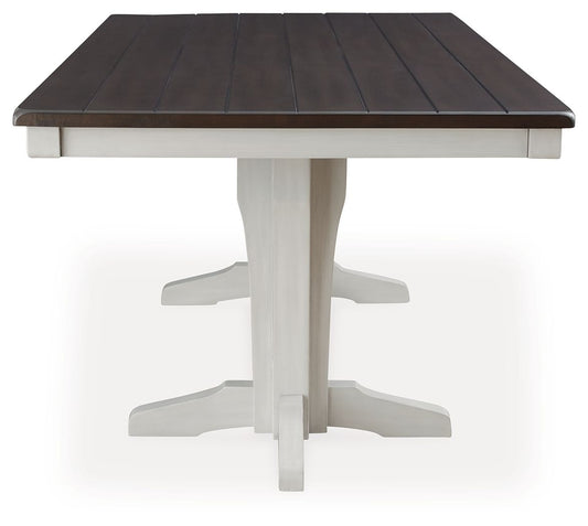 Darborn - Dining Table - Gray / Brown