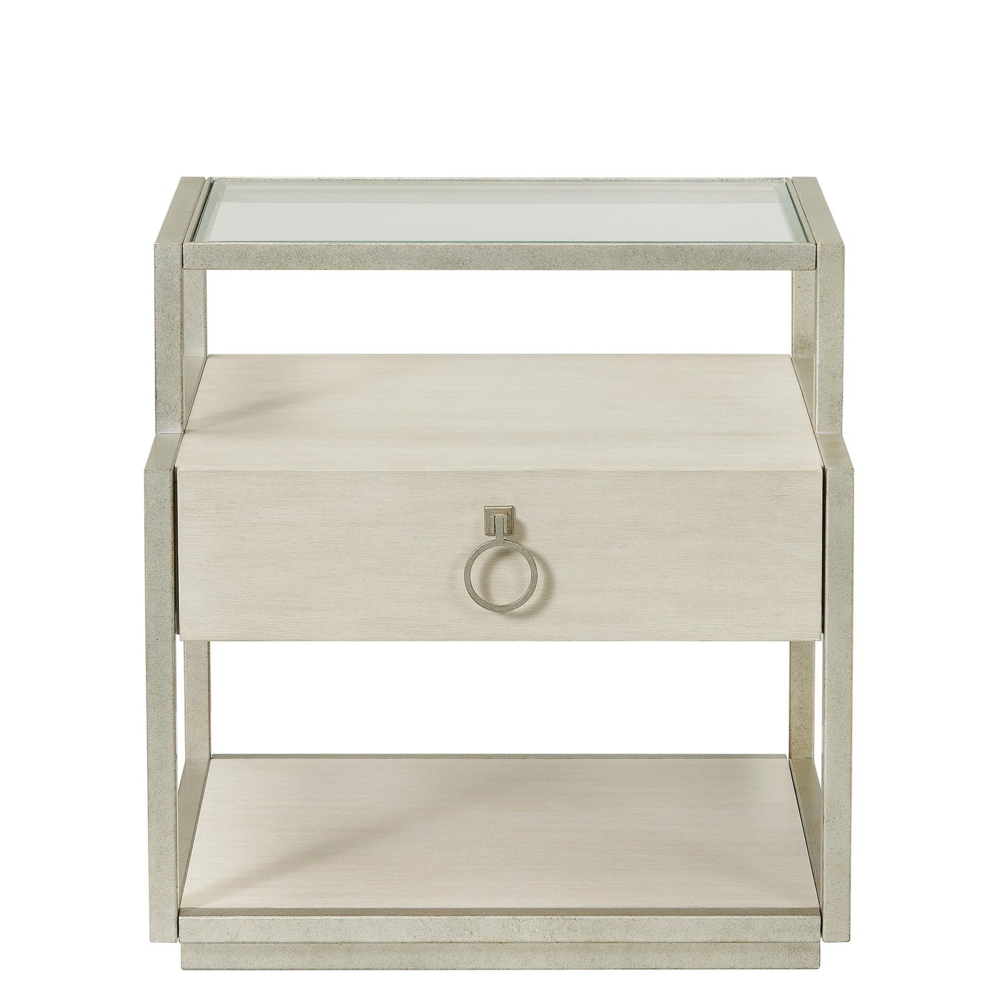 Maisie - Rectangular Side Table - Champagne