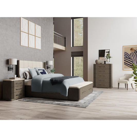 Sariel - Upholstered Storage Bed