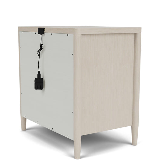 Laguna - 3 Drawer Nightstand - Beige