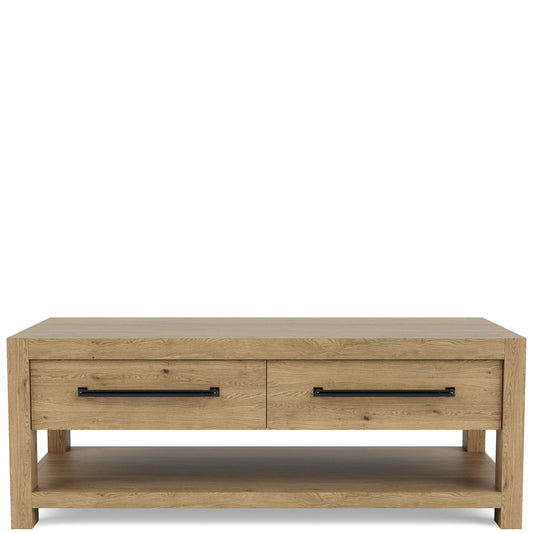 Davie - Rectangular Cocktail Table - Light Brown