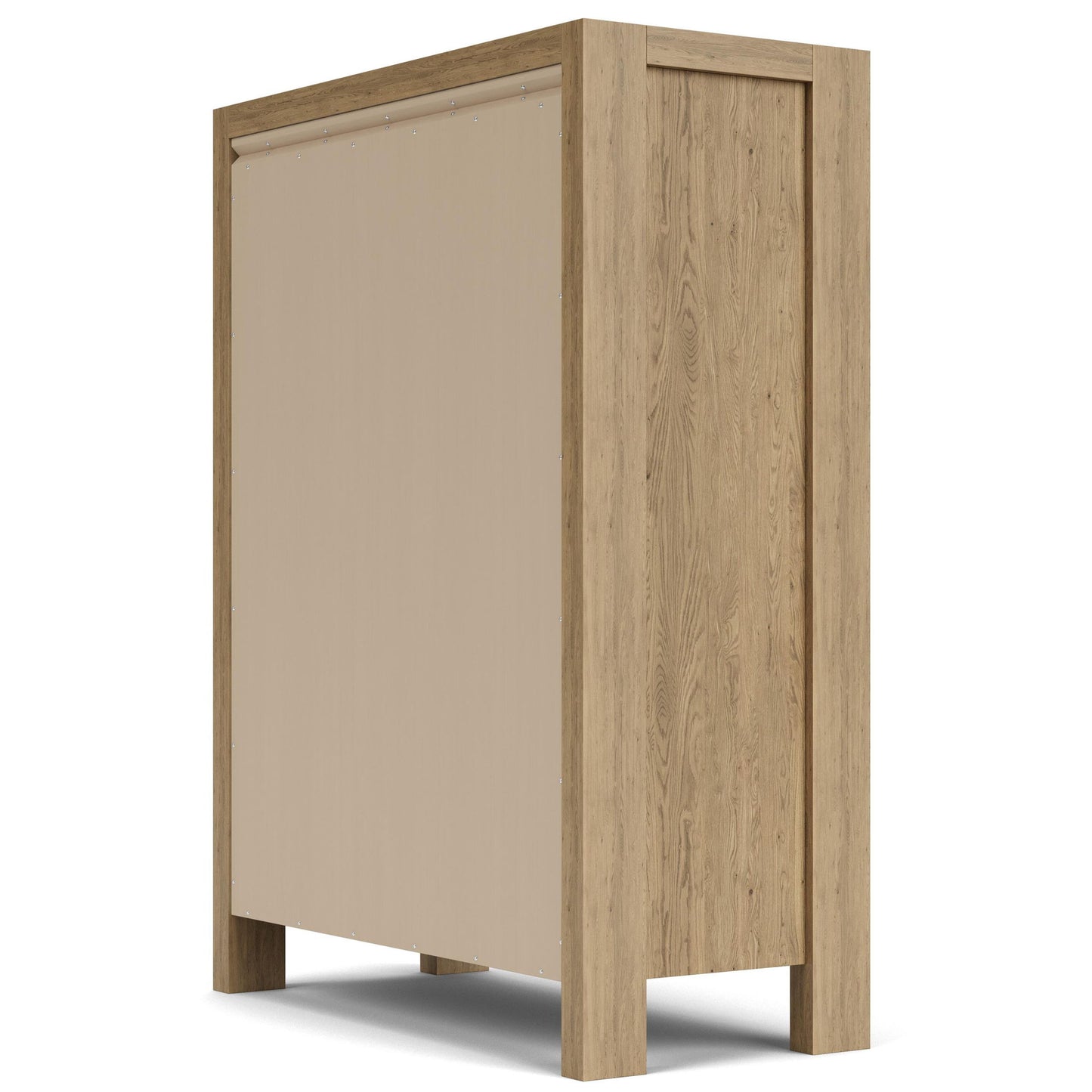 Davie - Five Drawer Chest - Light Brown