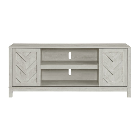 Eleanor - 70" TV Stand With Sliding Door - White