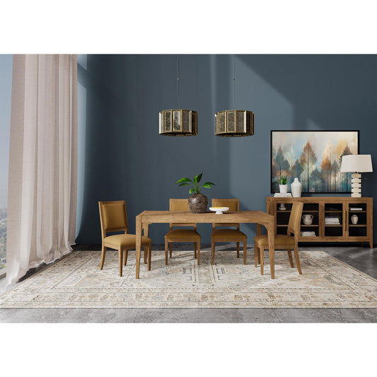 Halbrooke - Rectangular Dining Table - Light Brown