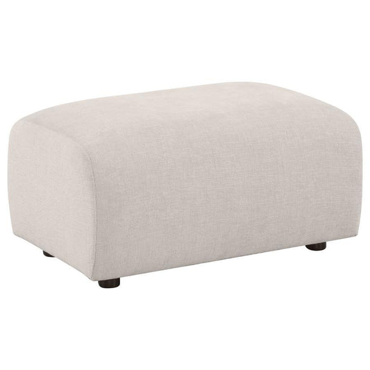 Burnett - Chenille Upholstered Ottoman