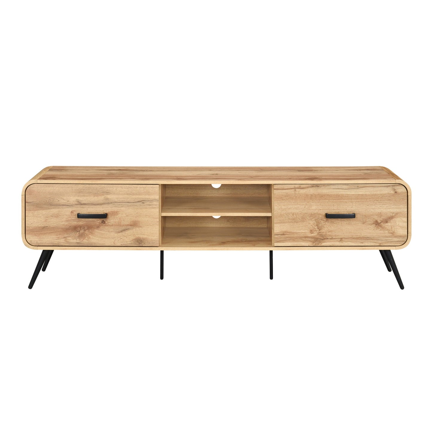 Rowan - 71" Low Profile TV Console - Natural