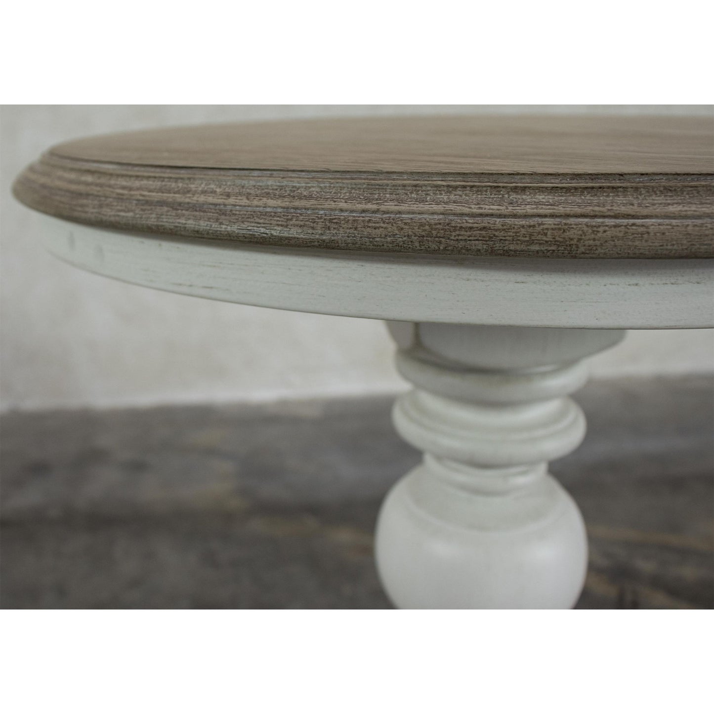 Jameson - Round Side Table - White