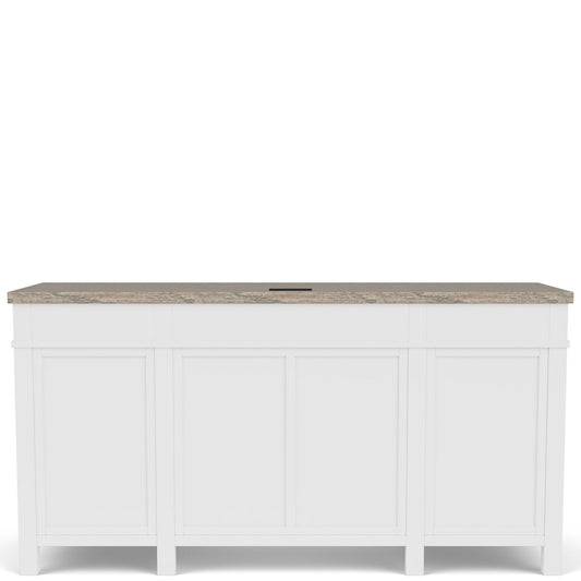 Finn - Executive Desk - White