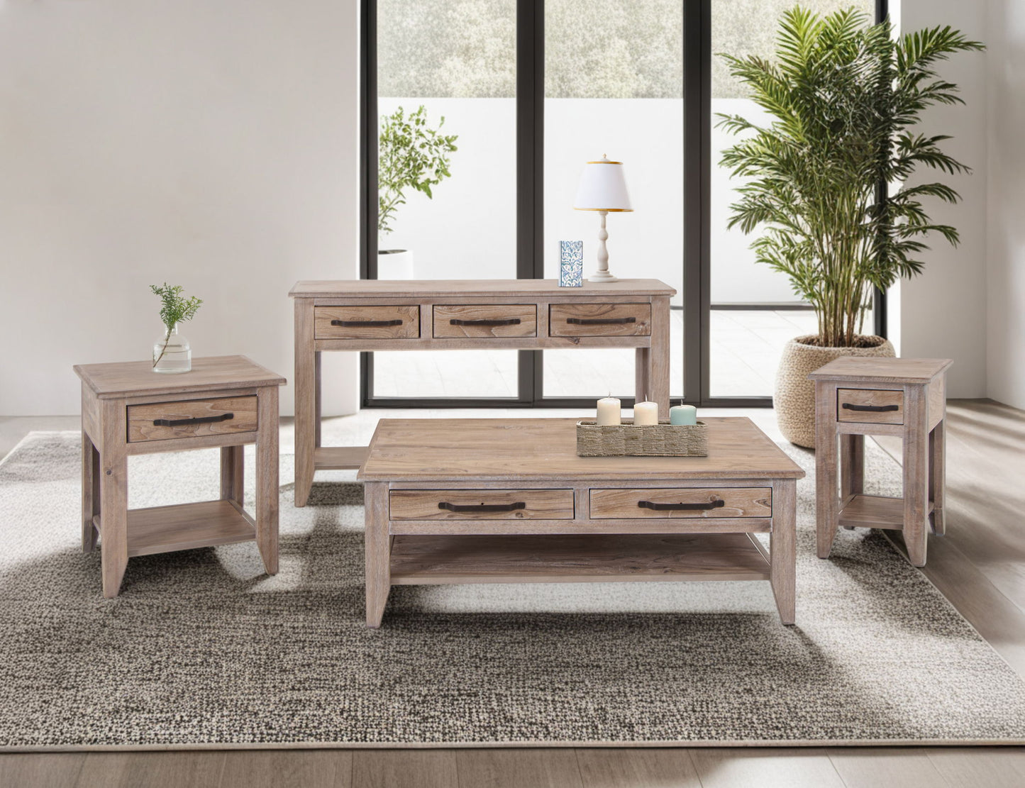 White Teak - Table