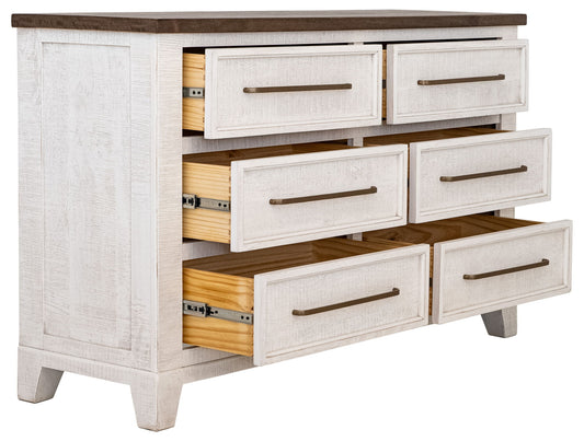 Stoa - Dresser - White / Brown