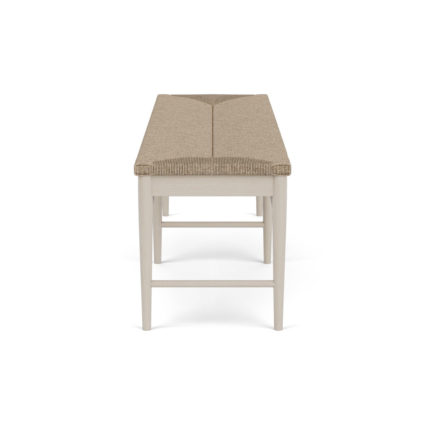 Laguna - Rush Seat Dining Bench - Beige