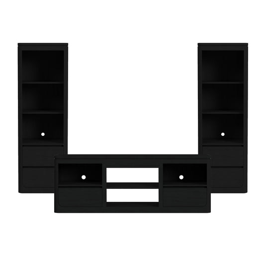 Rosalie - 3 Piece Entertainment Unit With 71" TV Console