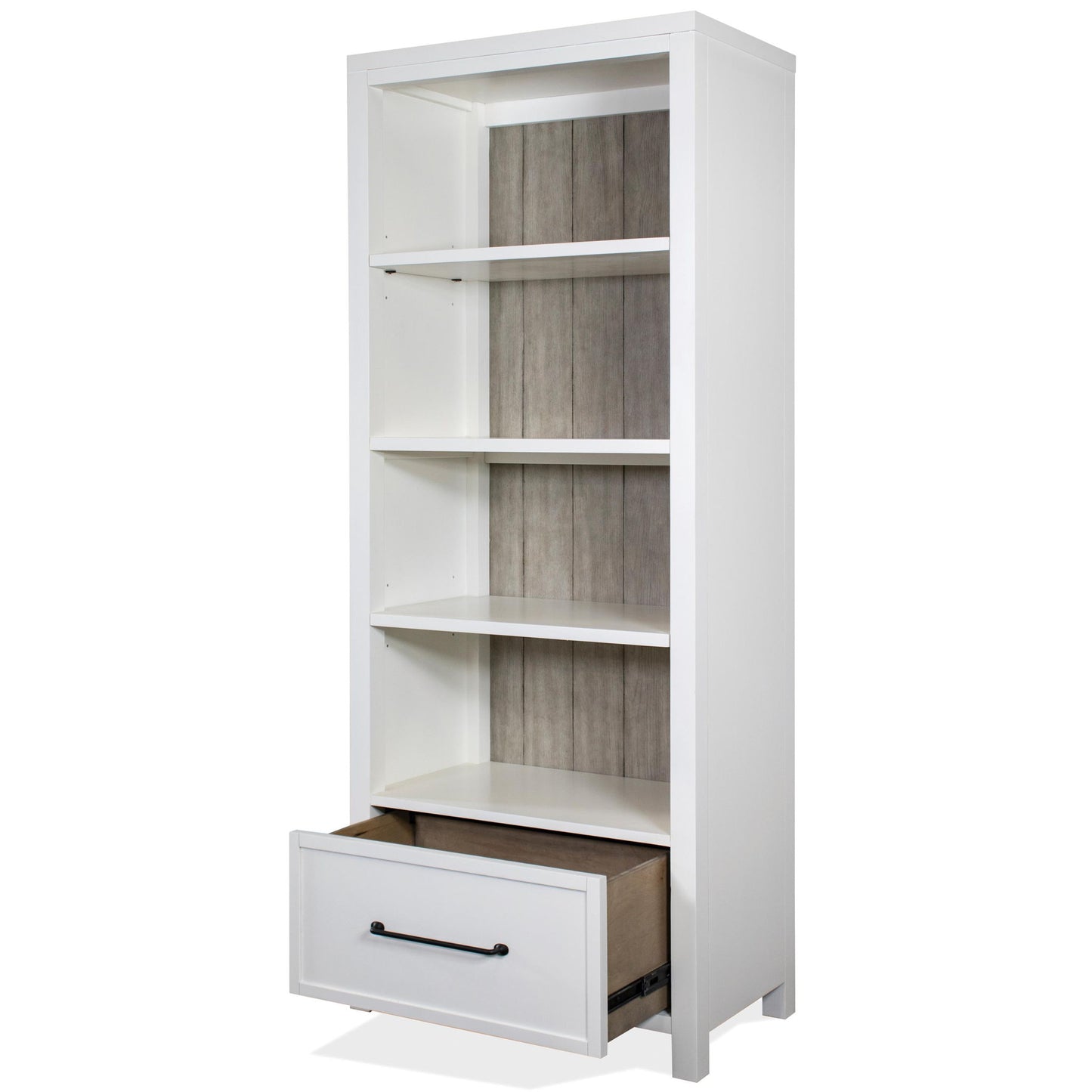 Finn - Drawer Bookcase - White