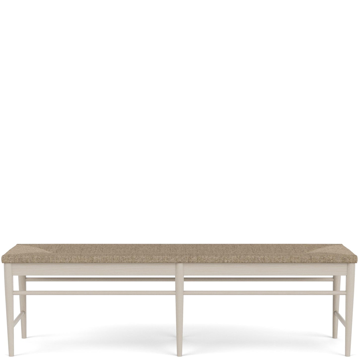 Laguna - Rush Seat Dining Bench - Beige