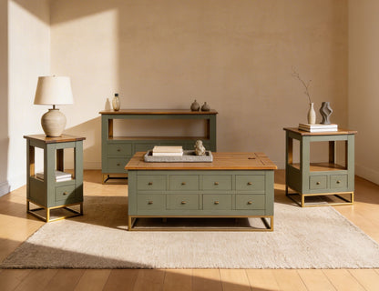 Timber - Cocktail Table - Forest Green
