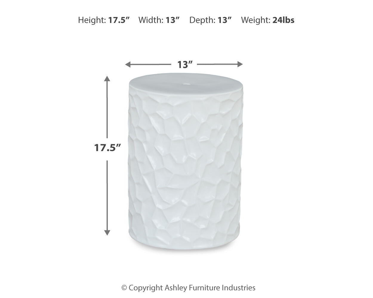 Jungrove - Stool - White