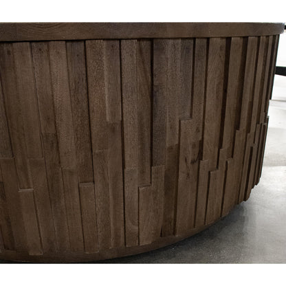 Viewpoint - Round Coffee Table - Dark Brown
