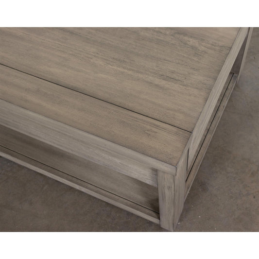 Riata - Coffee Table - Gray Wash