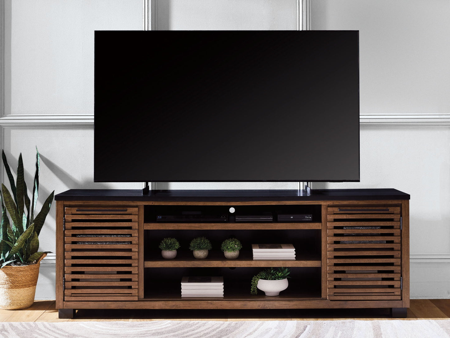 Kallari - TV Stand With Fireplace Option