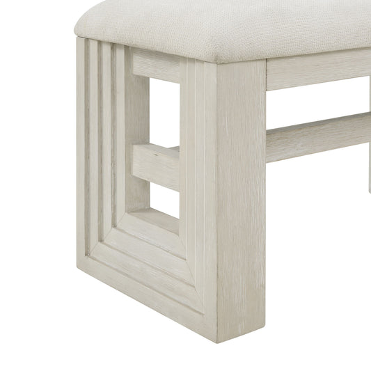 Avalanche - Dining Bench - Antique White