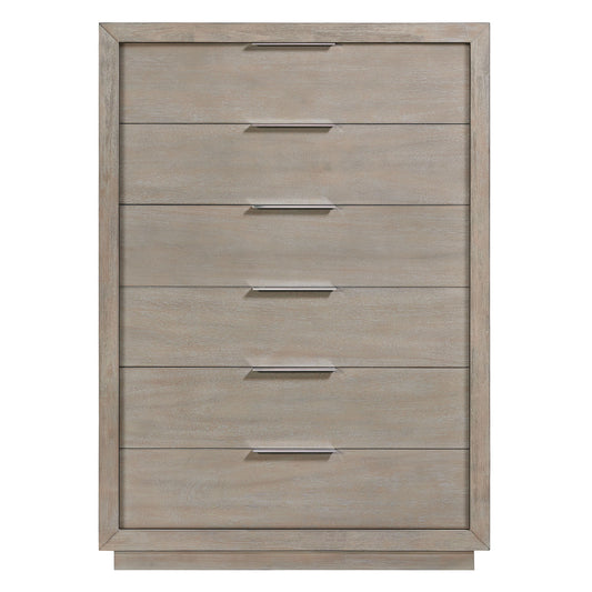 Arcadia - 6-Drawer Chest - Gray