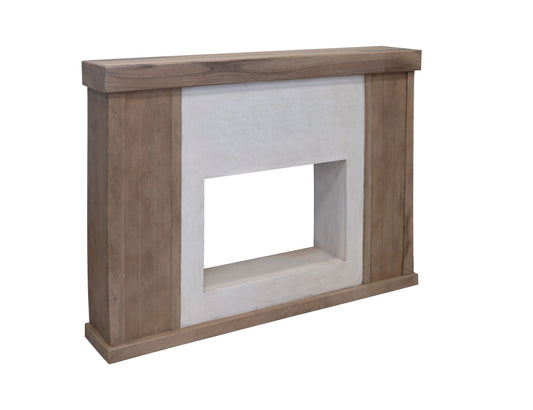Parota - Electric Fireplace - Dark Brown