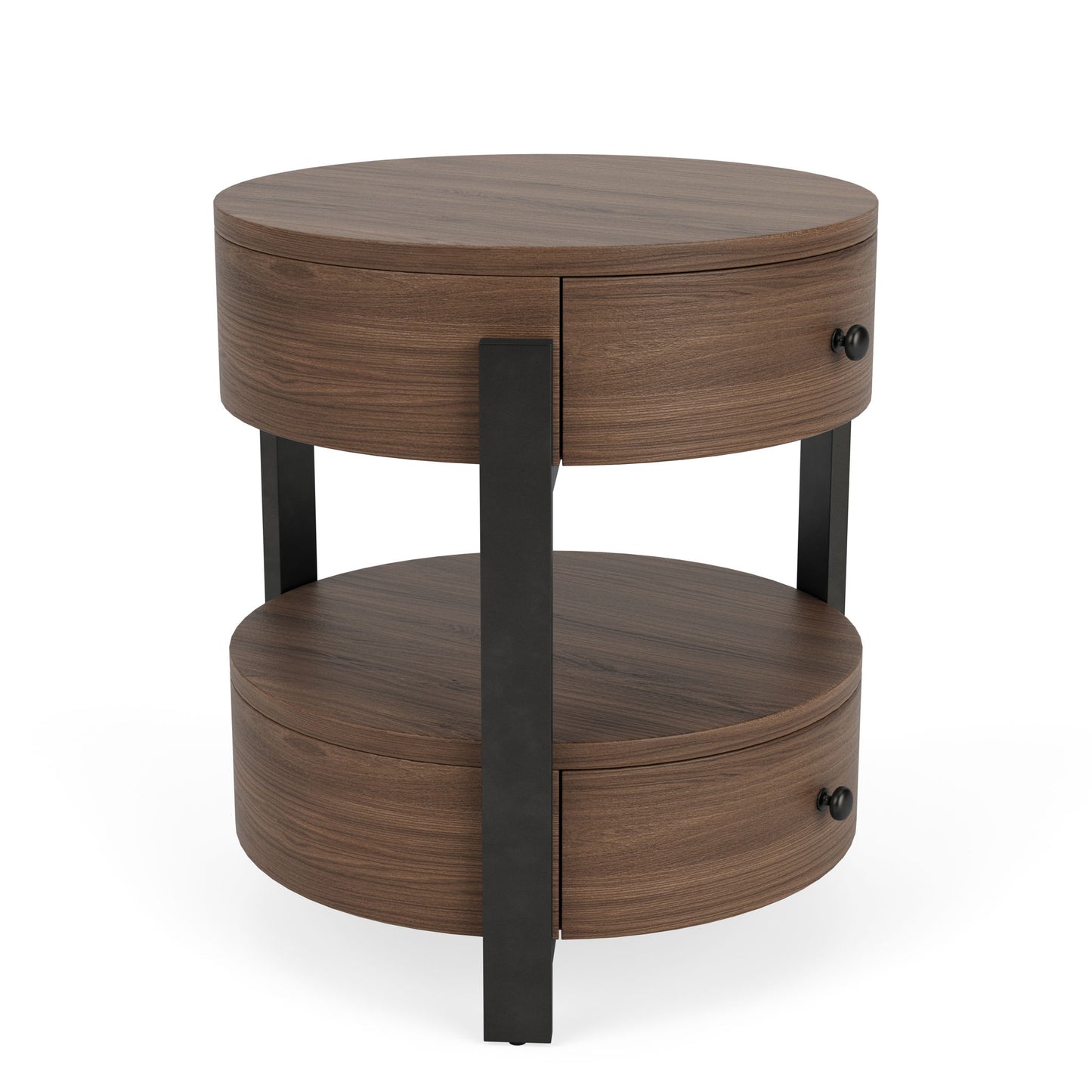 Nova - End Table - Nouveau Walnut