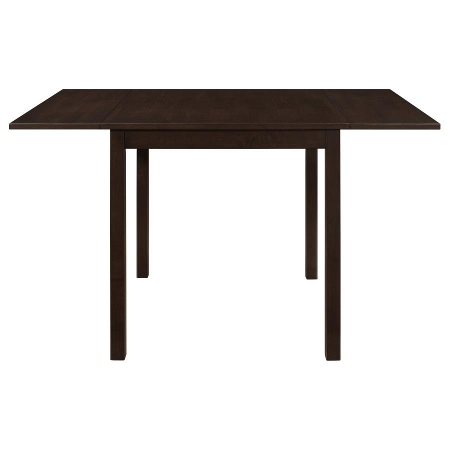 Kelso - 3 Piece Drop Leaf Dining Table Set - Cappuccino