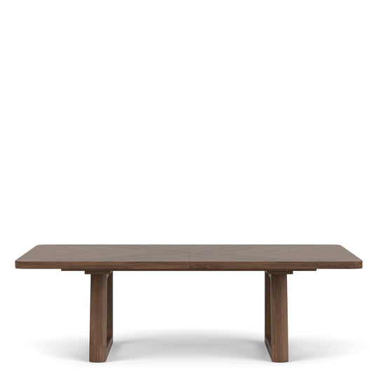 Delia - Rectangle Dining Table - Nouveau Walnut