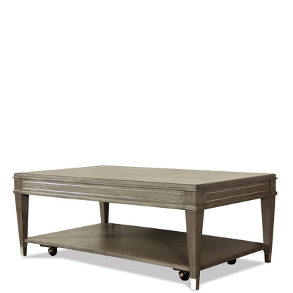 Dara Two - Rectangular Coffee Table - Gray Wash