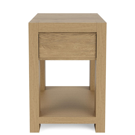 Davie - Chairside Table - Light Brown