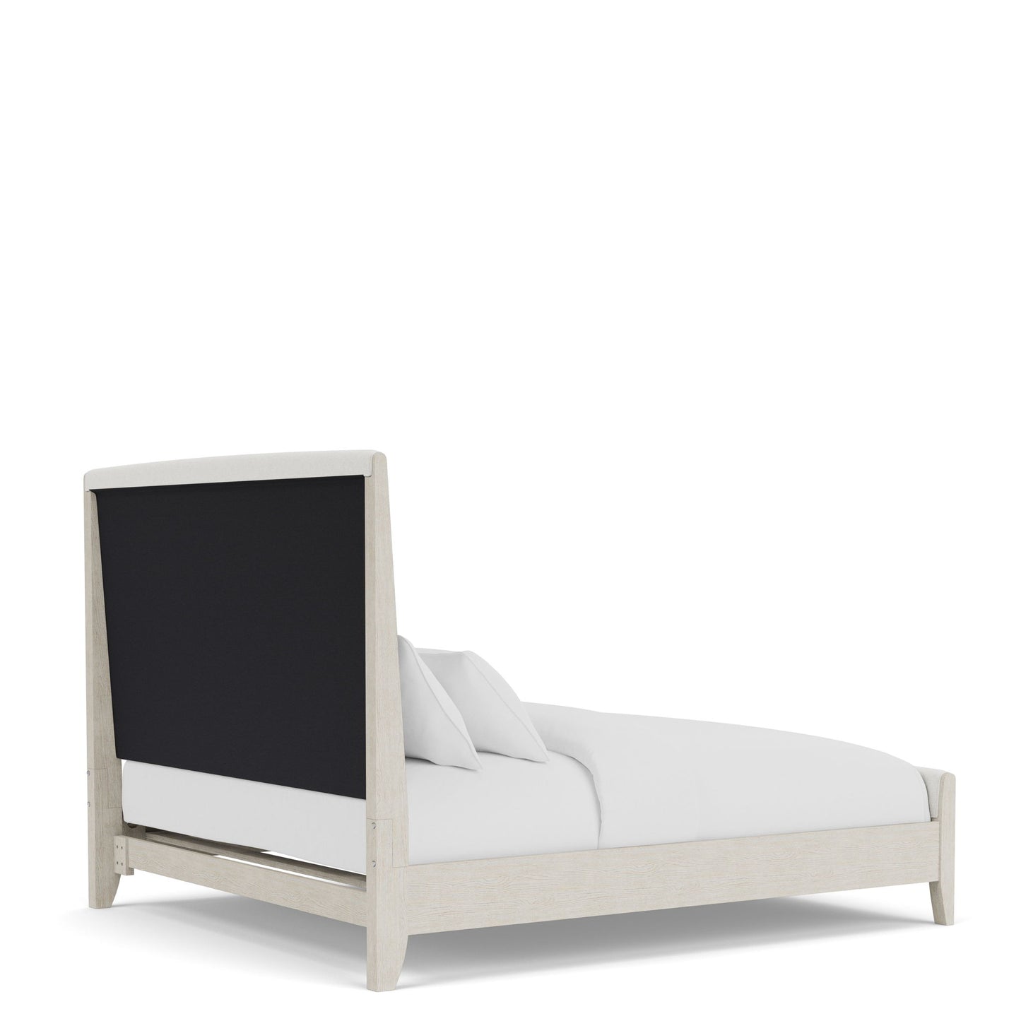 Carmella - King Upholstered Bed - Pebble Oak