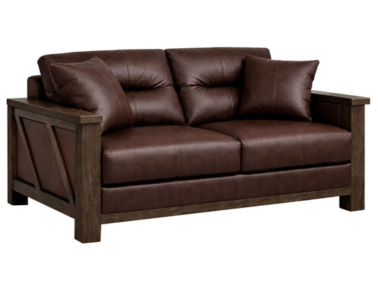 Walnut - Loveseat