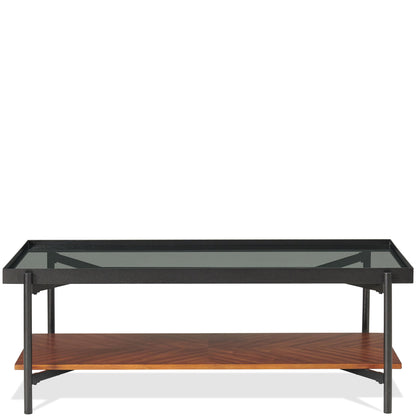 Lennox - Rectangular Coffee Table - Rosewood