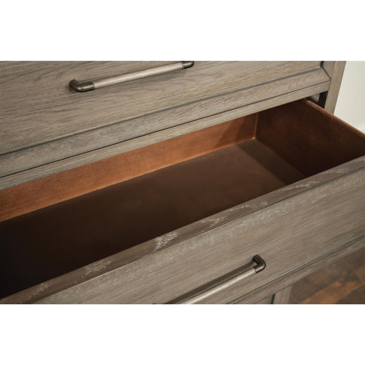 Vogue - Five Drawer Chest - Gray Wash