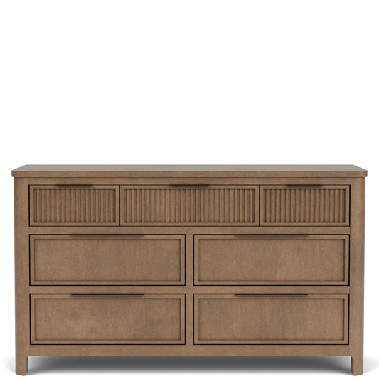Jaxon - 7-Drawer Dresser - Casual Mink