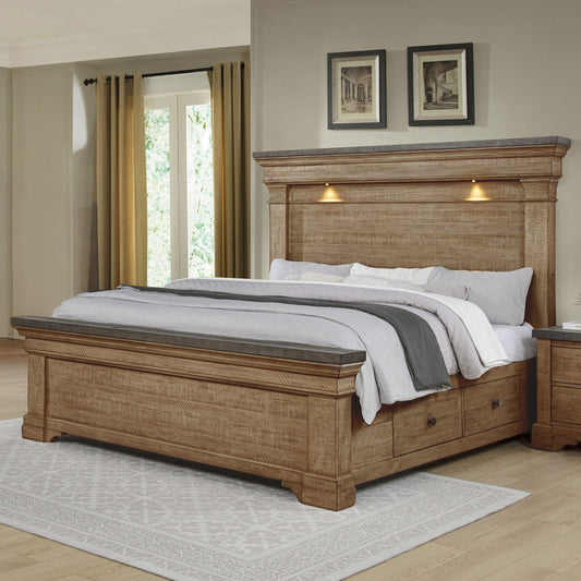 Augusta - Platform Storage Bed