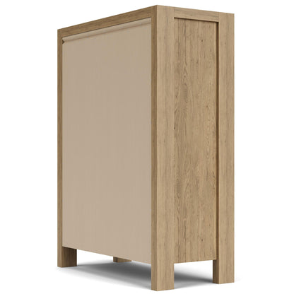 Davie - Five Drawer Chest - Light Brown