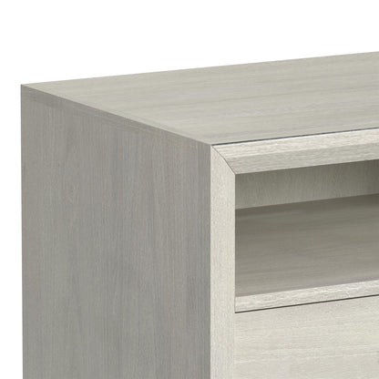 Westland - TV Console With Fireplace Insert - Almond