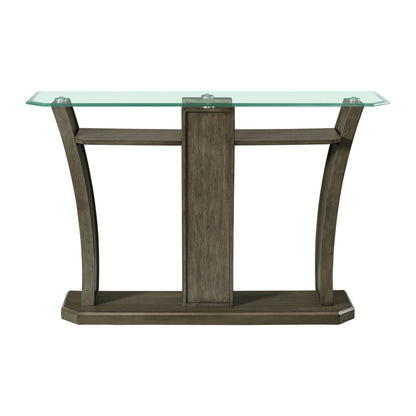 Dapper - Rectangular Sofa Table - Gray
