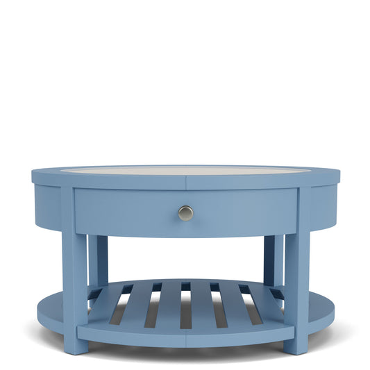 Rosalie - Round Cocktail Table - Blue