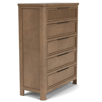 Jaxon - 5-Drawer Chest - Casual Mink